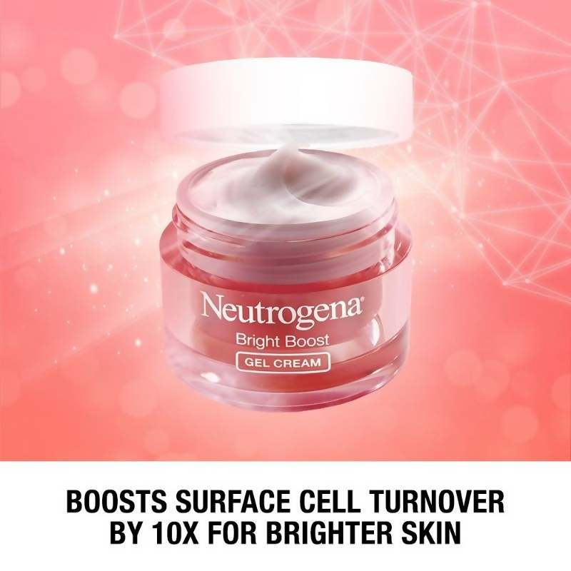 Neutrogena Bright Boost Gel Cream Oil-Free Face Moisturizer | Grocsy