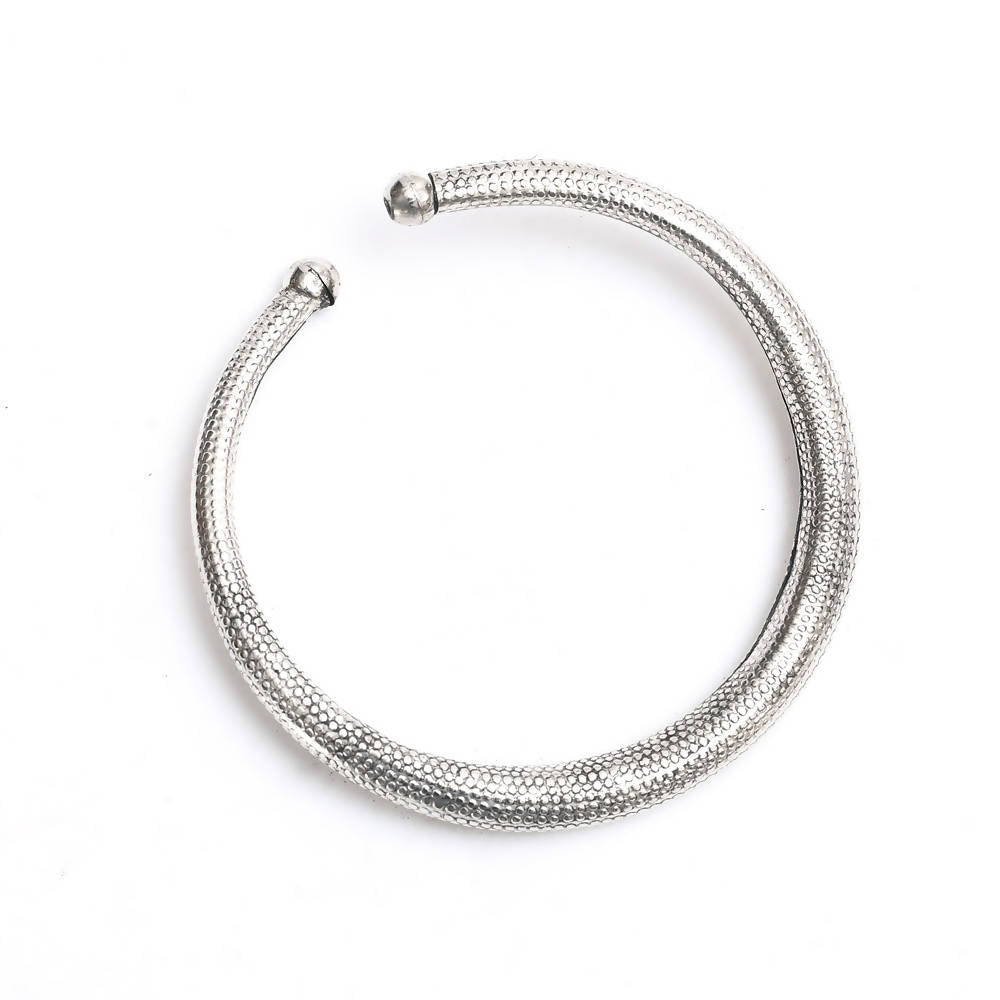 Mominos Fashion Kamal Johar Oxidised Silver Anklets | Grocsy