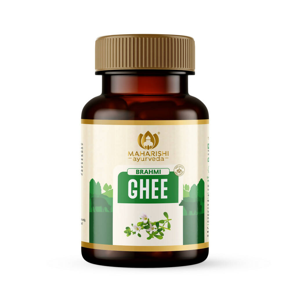 Maharishi Ayurveda Brahmi Ghee | Made From Grass Fed Cow's Milk | Desi Ghee with Rich Aroma | Grocsy