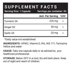 Inlife Turmeric Oil Ginger Oil Garlic Oil Capsules | Grocsy