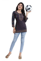 Snehal Creations Befitting Brigade Cool Printed Short Kurti Tunic | Grocsy