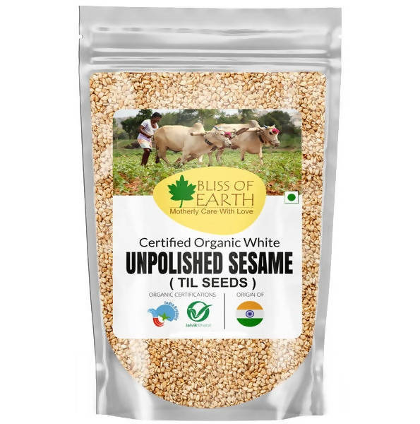 Bliss of Earth Unpolished Sesame Seeds | Grocsy