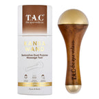 TAC - The Ayurveda Co. Kansa Wand Dual Purpose Massager Tool for Face & Body | Grocsy