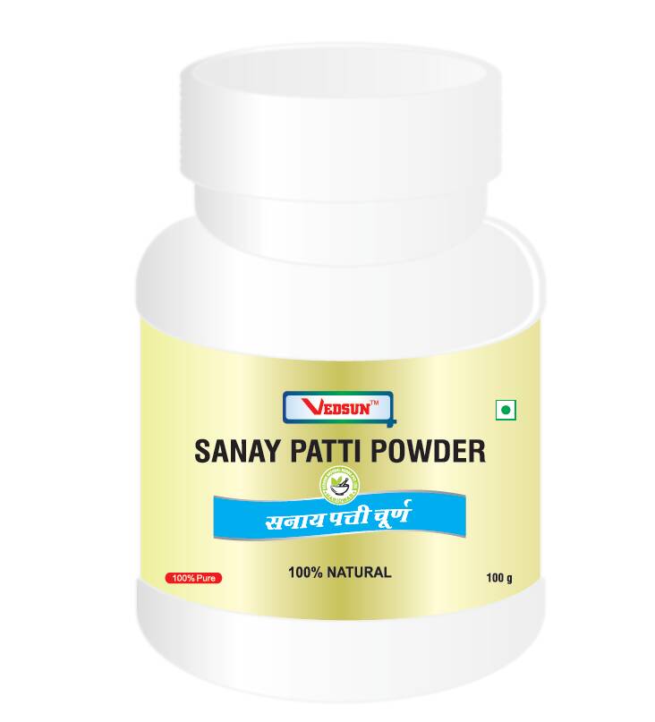 Vedsun Naturals Sanay Patti Powder for Men and Women | Grocsy