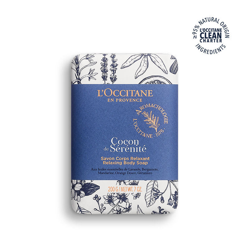 L'Occitane Cocon de Serenite Relaxing Body Soap | Grocsy