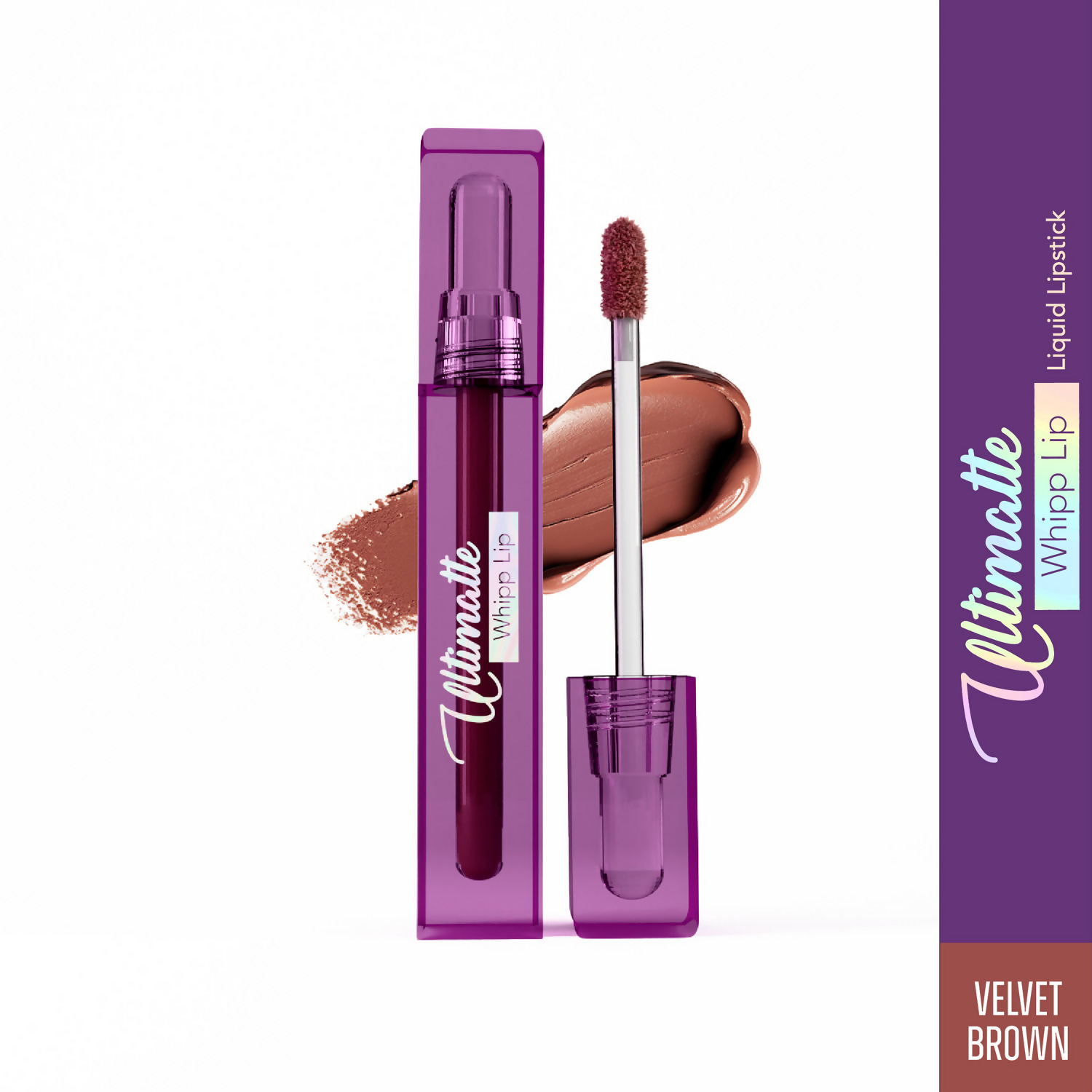 Blue Heaven Ultimatte Whipp Lip Liquid Lipstick - Velvet Brown | Grocsy