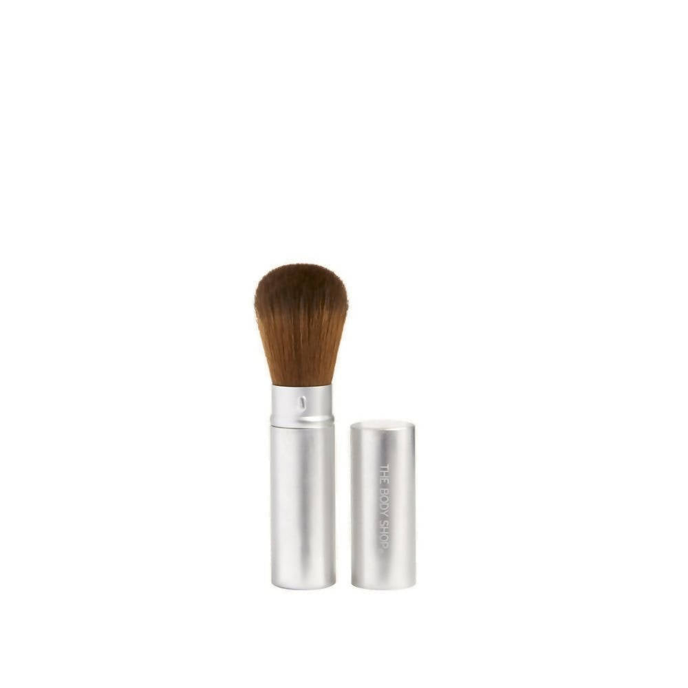 The Body Shop Retractable Blusher Brush - Silver | Grocsy