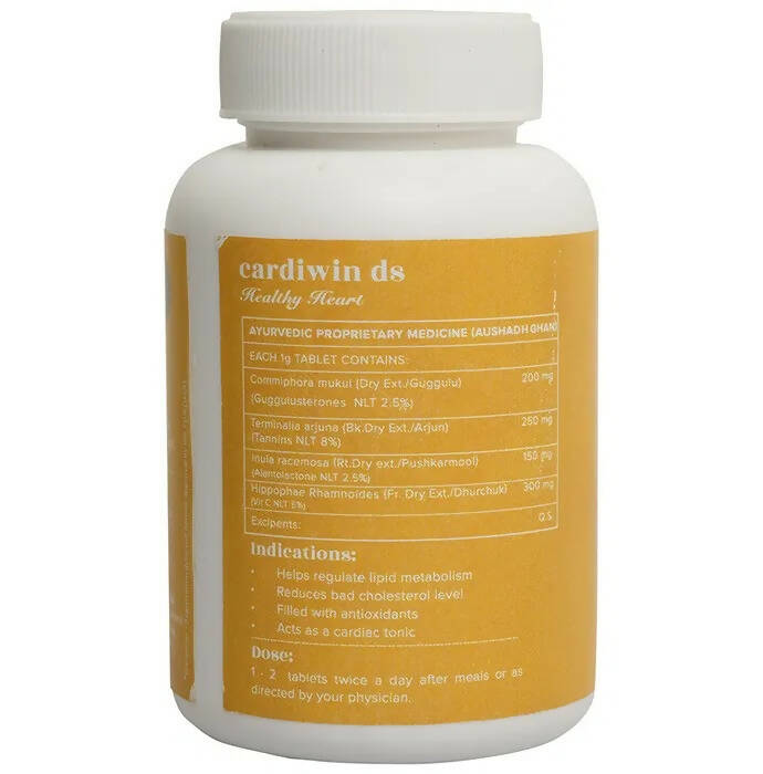 Baidyanath Jhansi Ayurvedant Cardiwin DS Tablets | Grocsy