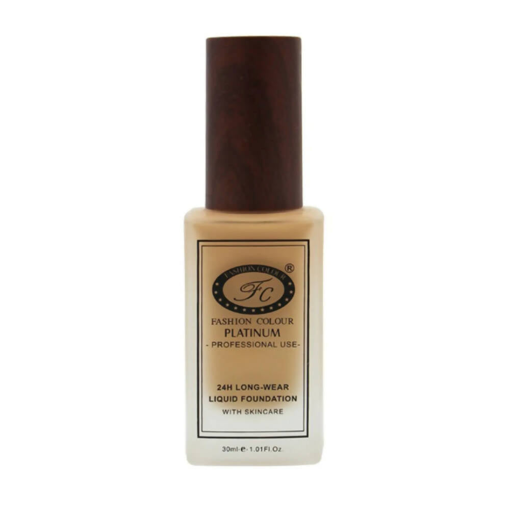 Fashion Colour 24HR Long Wear Liquid Foundation-Warm Nude (Medium Skin Tone) | Grocsy