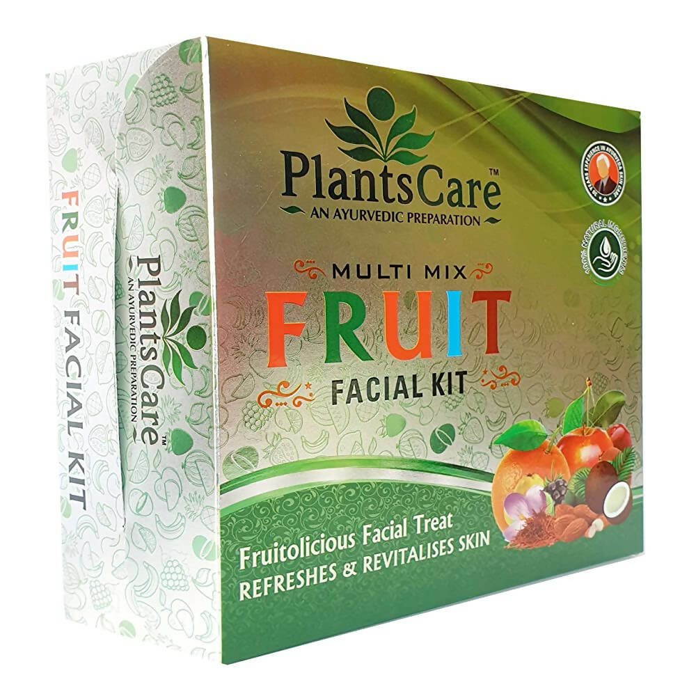 Plants Care Multi Mix Fruit facial kit mini 100g | Grocsy