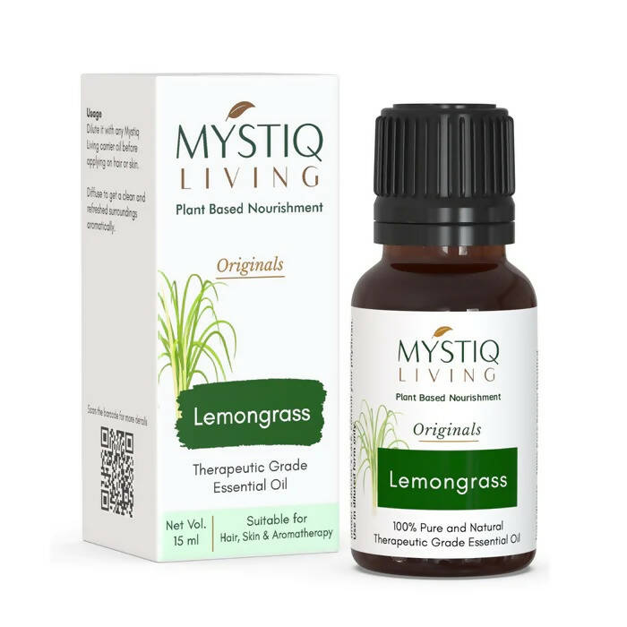 Mystiq Living Originals Lemongrass Essential Oil | Grocsy