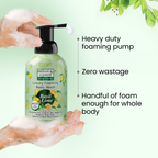 Bryan & Candy Luxury Foaming Body Wash - Basil & Lime | Grocsy