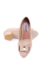 Tiny Bugs Girls Party Wear Ballerinas - Rose Gold | Grocsy
