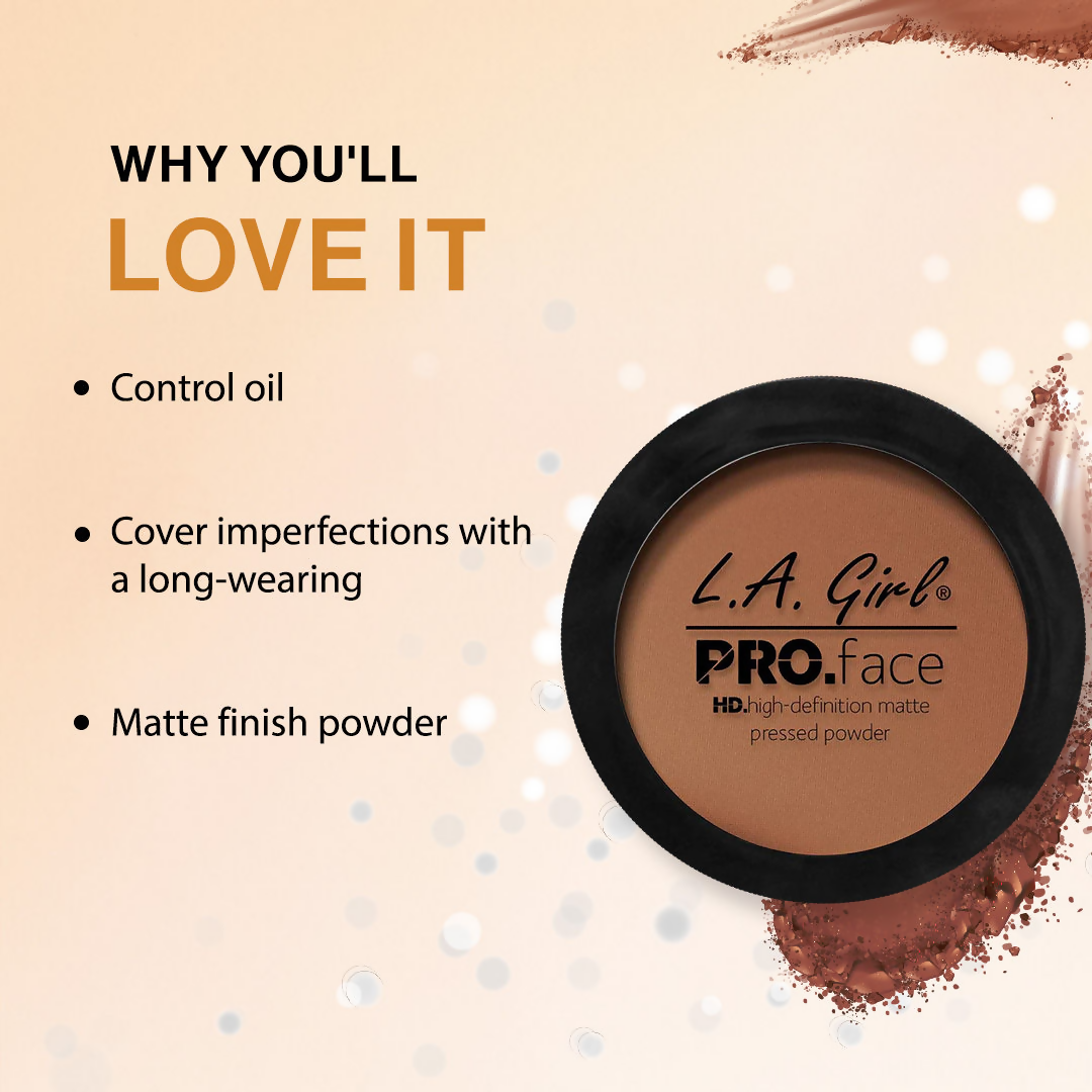 L.A. Girl HD PRO Face Pressed Powder - Cocoa | Grocsy