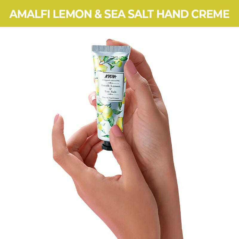 Nykaa Amalfi Lemon & Sea Salt Hand & Nail Creme | Grocsy