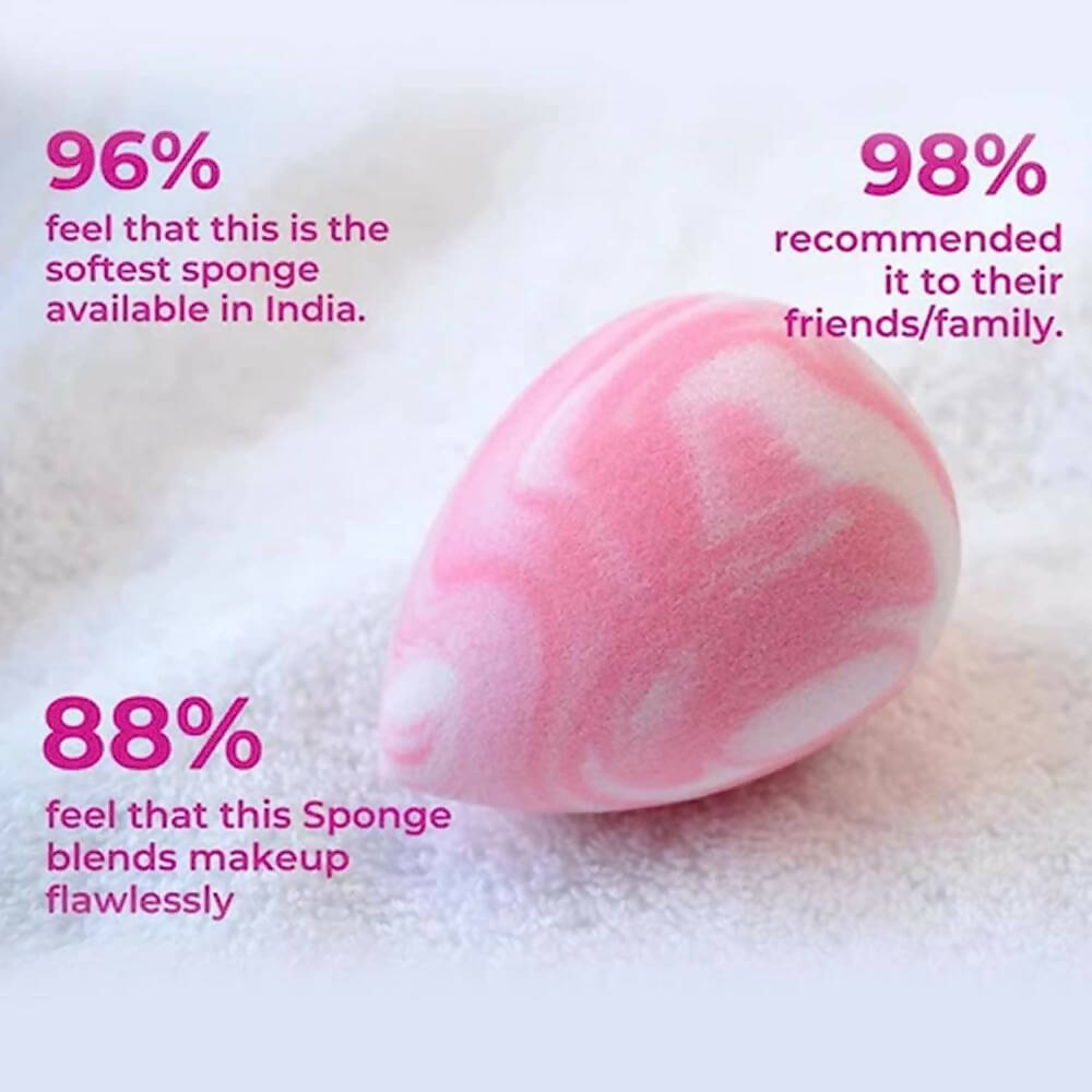 Praush (Formerly Plume) Celestial Super Soft Makeup Sponge - Pink | Grocsy