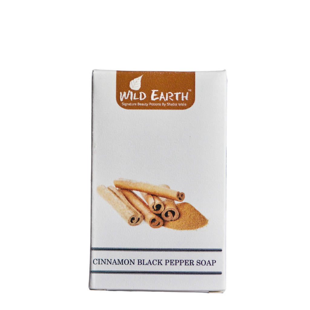 Wild Earth Cinnamon Black Pepper Soap | Grocsy