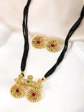 Joban Fashion Mangalsutra With Earrings For Women | Grocsy