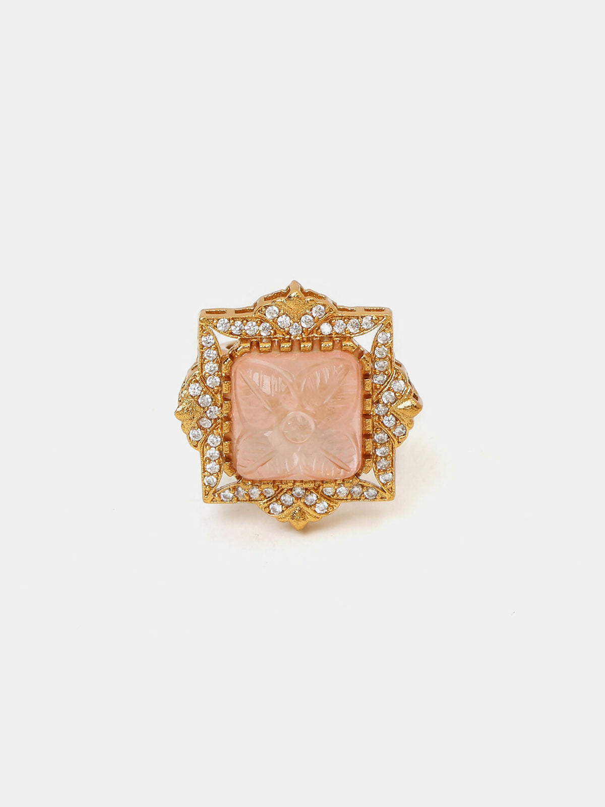 Ruby Raang Diamond Crystal Ring | Grocsy