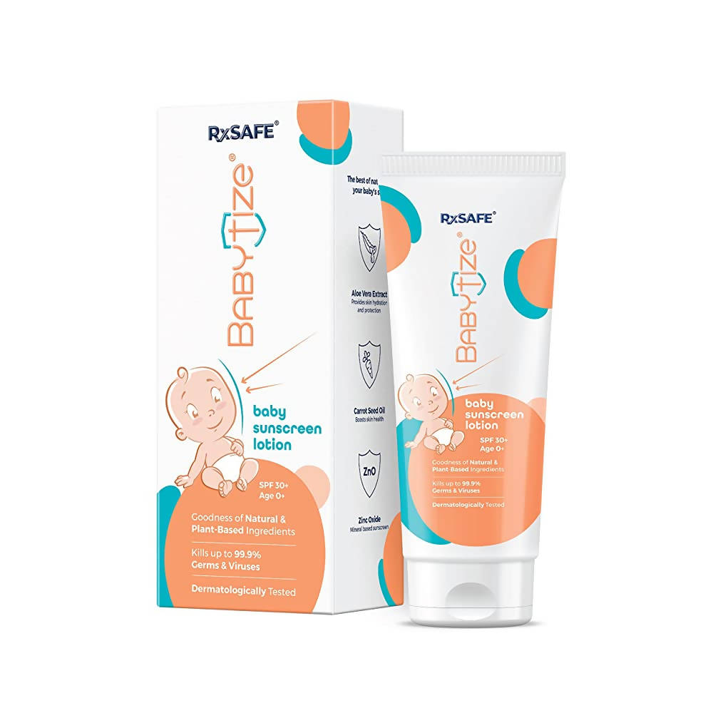 RxSafe Babytize Baby Sunscreen Lotion | Grocsy