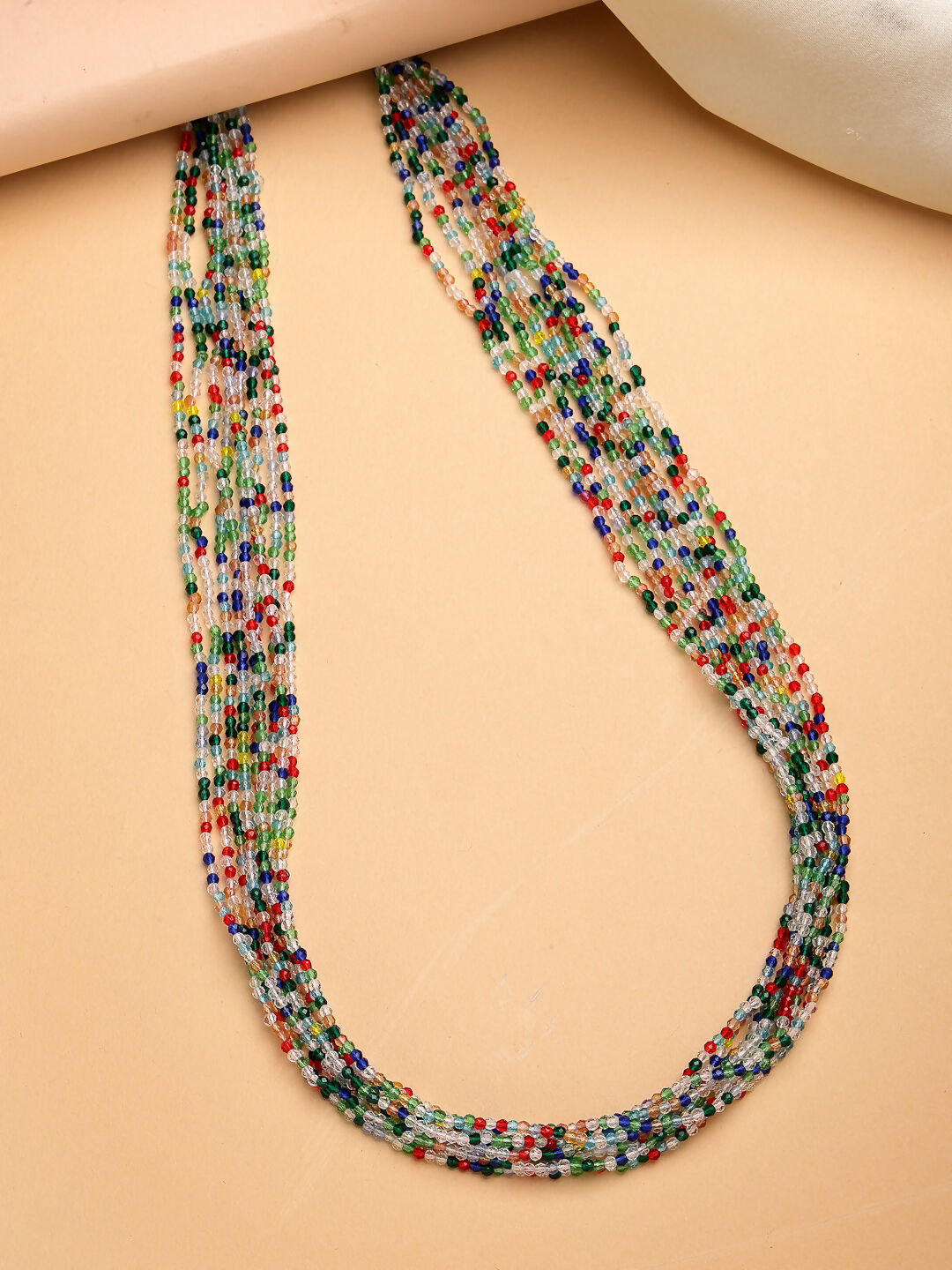 NVR Women's Multi-Coloured Handcrafted Necklace | Grocsy