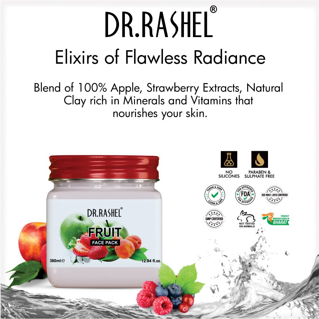 Dr.Rashel Fruit Face Pack | Grocsy