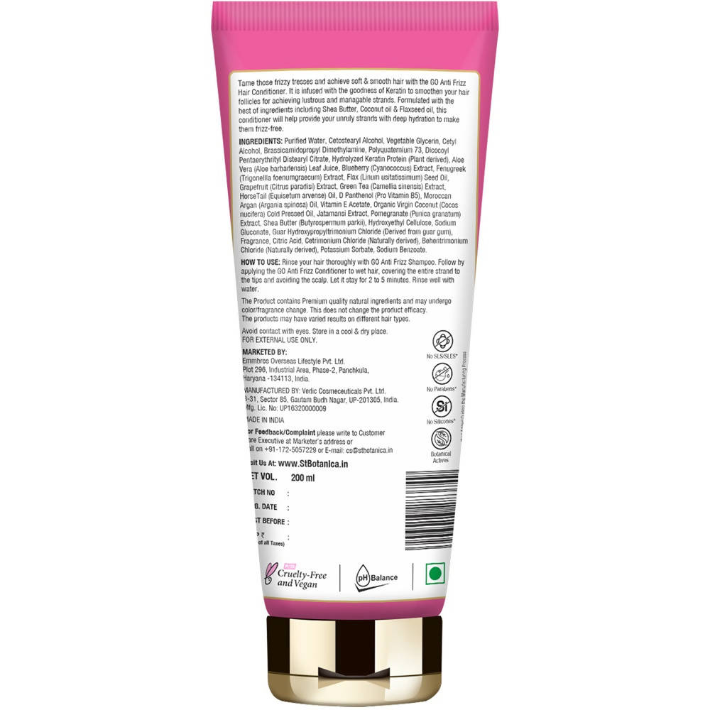St.Botanica GO Anti-Frizz Conditioner | Grocsy