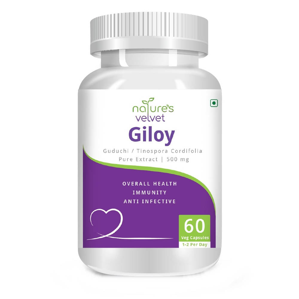 Nature's Velvet Giloy Capsules | Grocsy