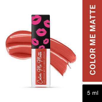 Jaquline USA Color Me Matte Liquid Lipstick - Spice Orange | Grocsy