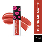 Jaquline USA Color Me Matte Liquid Lipstick - Spice Orange | Grocsy
