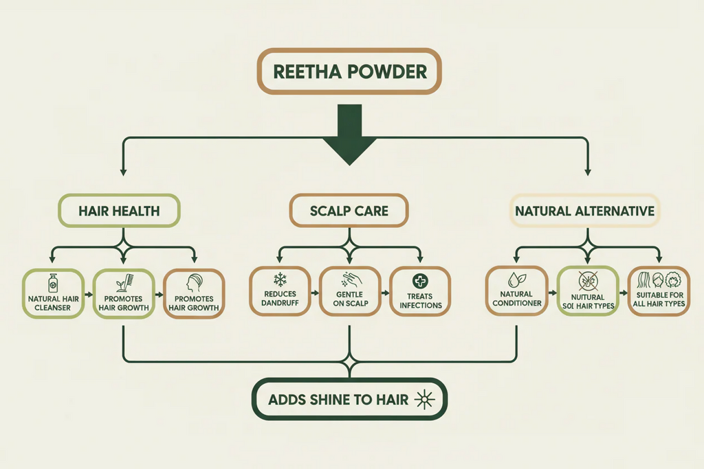 VedaRasa Reetha Powder | Grocsy