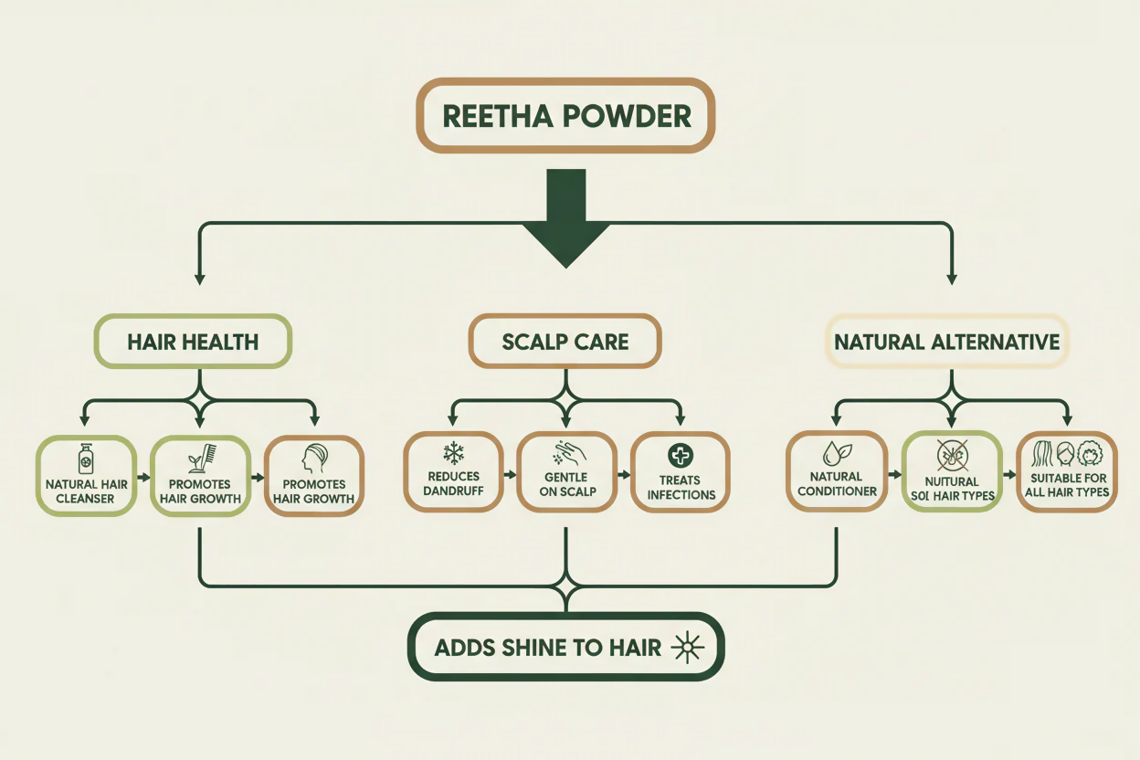 VedaRasa Reetha Powder | Grocsy
