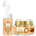 Oriental Botanics Rivayat Ubtan Face Wash With Brush And Face Cream Combo | Grocsy