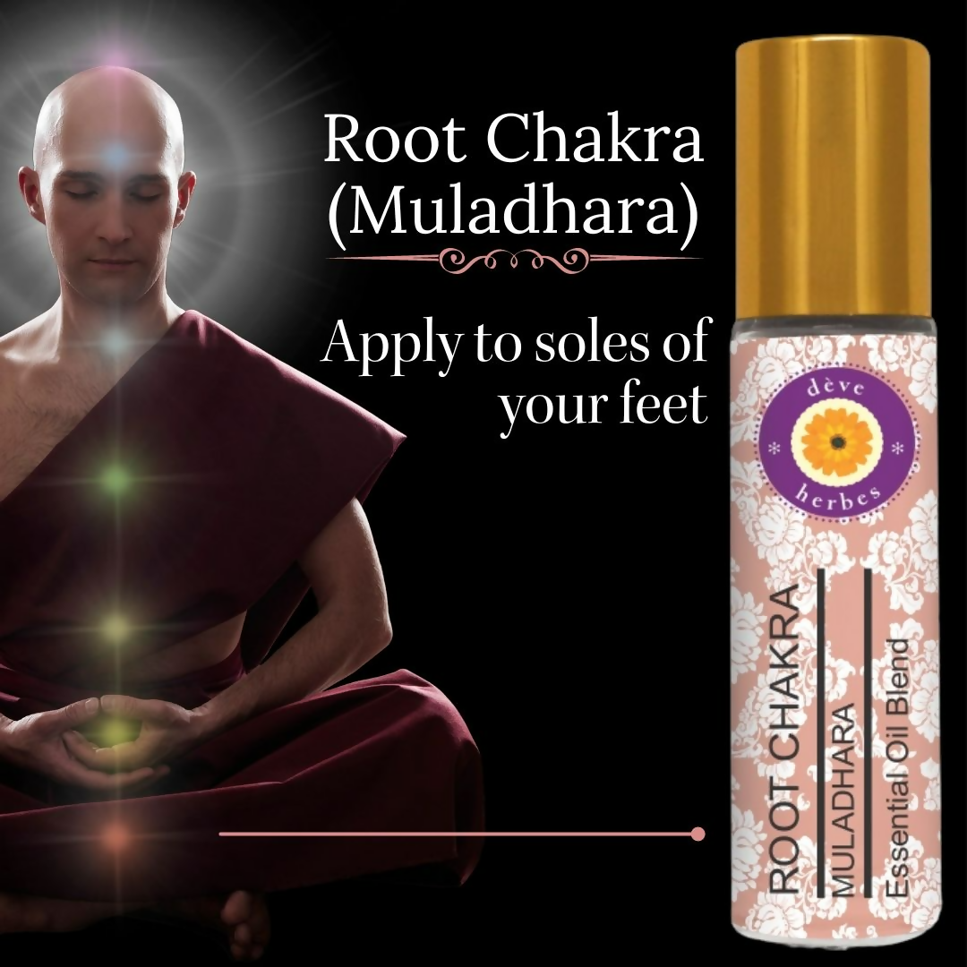 Deve Herbes Root Chakra (Muladhara) Oil | Grocsy