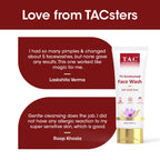 TAC - The Ayurveda Co. 7% Kumkumadi Face Wash for Glowing Skin | Grocsy