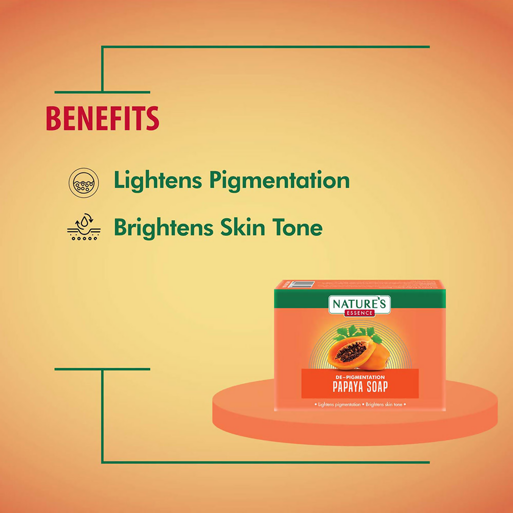 Nature's Essence De - Pigmentation Papaya Soap | Grocsy