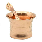 Puja N Pujari Pancha Patra with Spoon | Grocsy