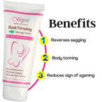 Vigini Natural Actives Breast Bust Body Shaping Toner Firming Tightening Growth Oil Cream | Grocsy