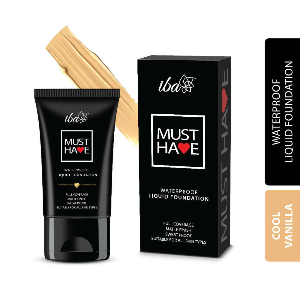 Iba Must Have Waterproof Liquid Foundation - Cool Vanilla | Grocsy