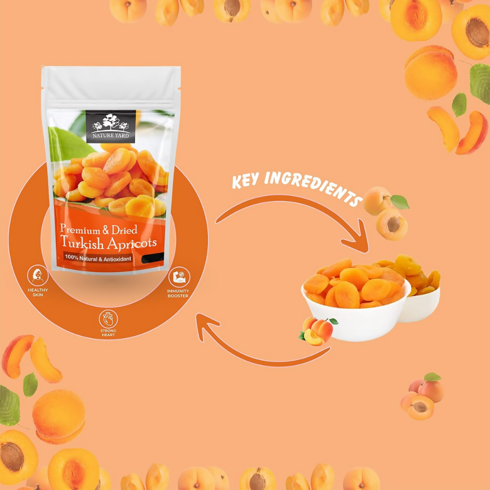 Nature Yard Premium Turkish Sun Dried Apricots | Grocsy
