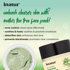 Inatur Tea Tree Face Pack | Grocsy