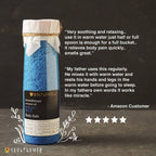Soulflower Aromatherapy Essential Oil Ocean Blue Bath Salt | Grocsy