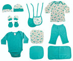 My Tiny Wear Full Sleeves New Born Baby Gift Set - Dino Print | Grocsy