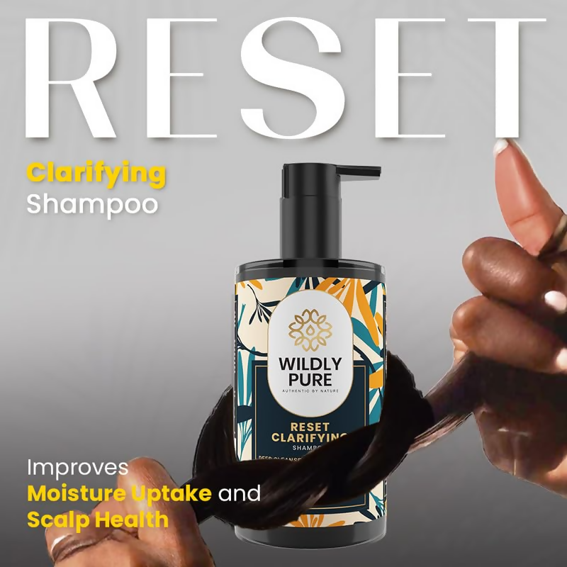 Wildly Pure Clarifying Shampoo For Hard Water & Metal Damage | Grocsy
