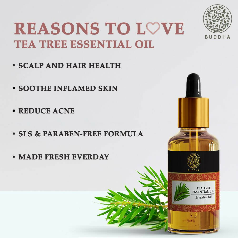 Buddha Natural Tea Tree Essential Oil | Grocsy