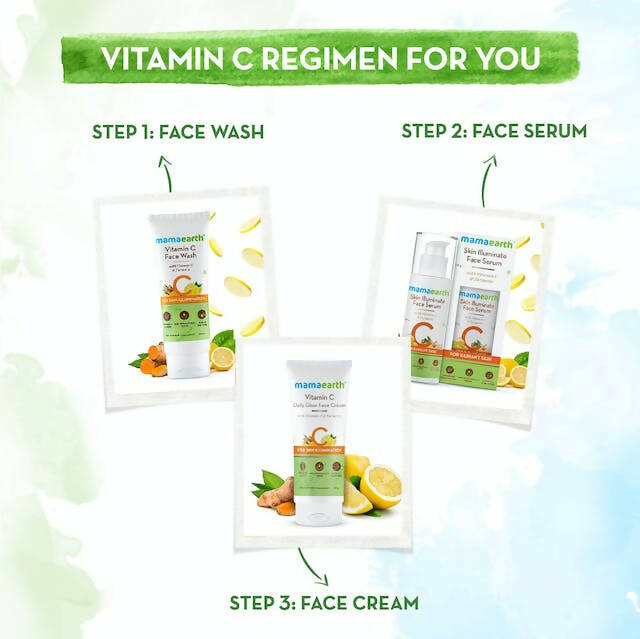 Mamaearth Vitamin C Daily Glow Face Cream | Grocsy