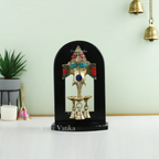 CraftVatika Handwork Ganesha Wall Hanging With Oil Lamp | Grocsy