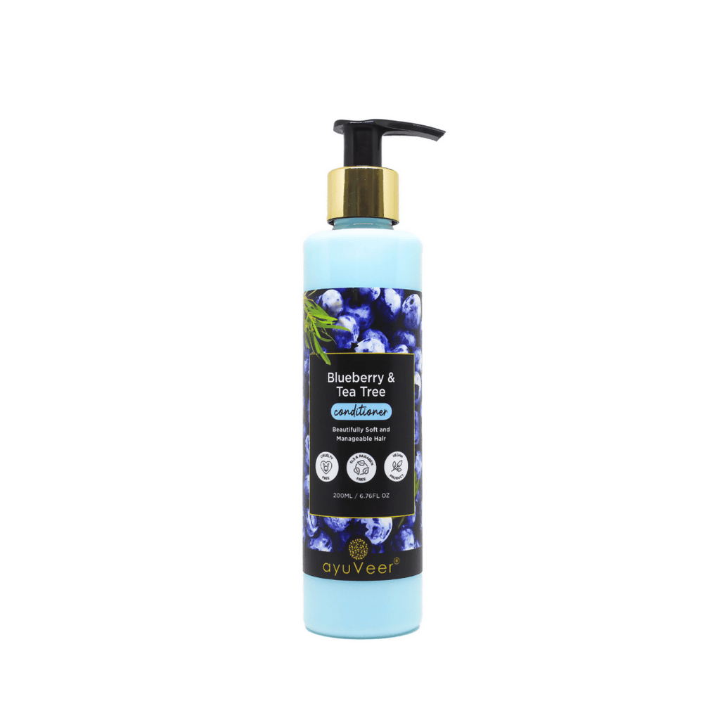 Ayuveer Blueberry & Tea Tree Conditioner | Grocsy