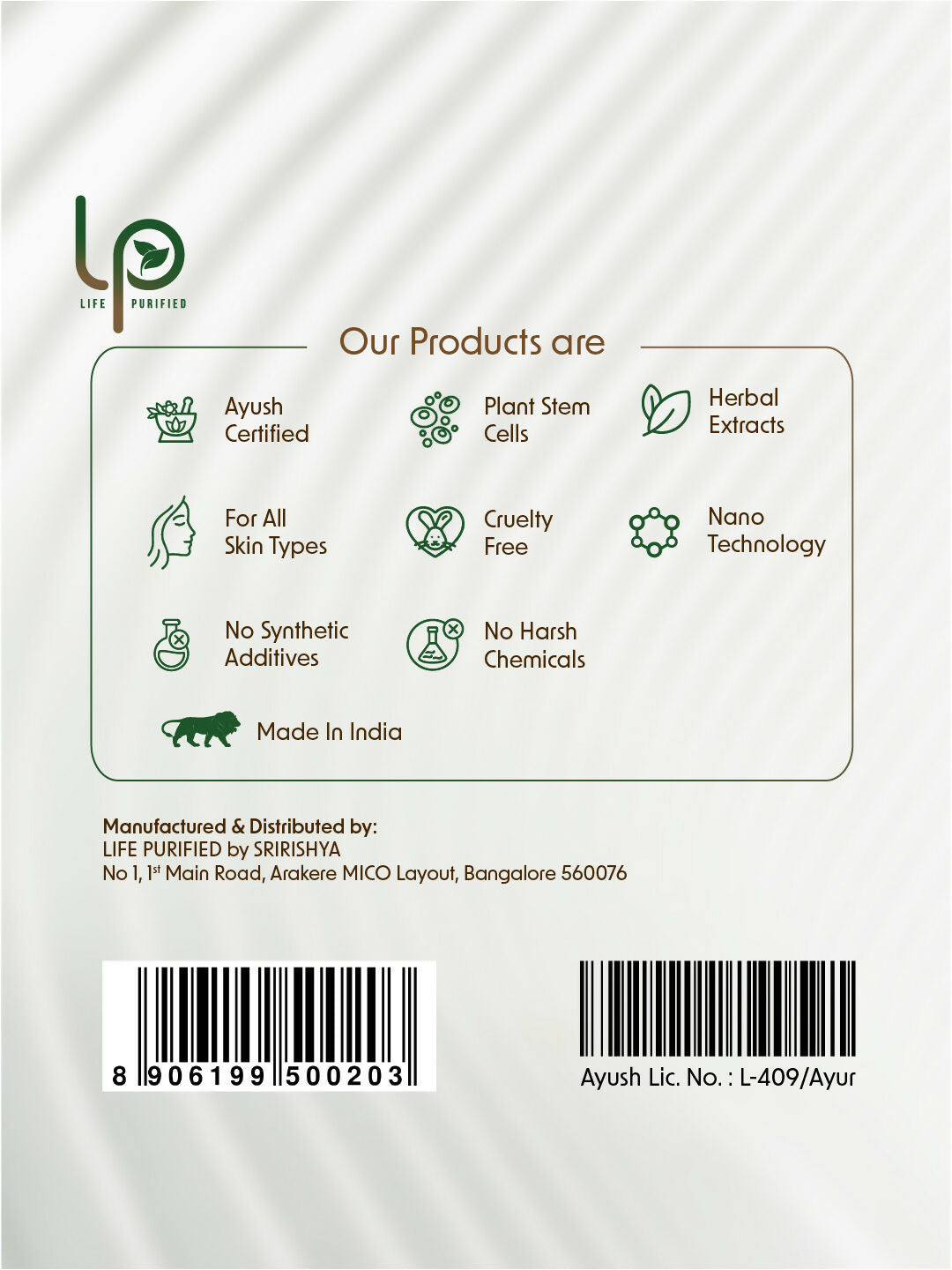Life Purified Bahyasnehana Almond Oat Moisturiser - Body Lotion - Vetiver | Grocsy