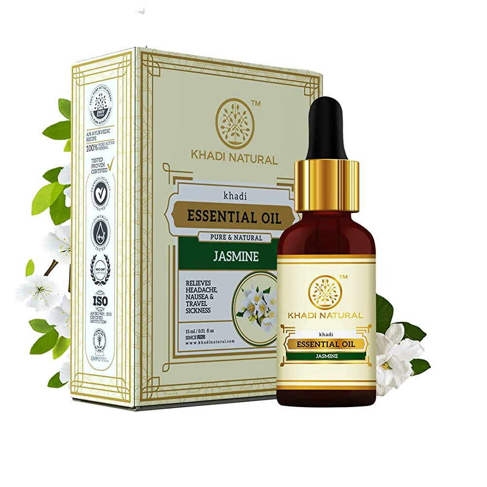 Khadi Natural Jasmine Essential Oil | Grocsy